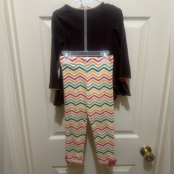 Bonnie Jean Boutique Thanksgiving Holiday Outfit size 3T NWOT - Picture 2 of 4